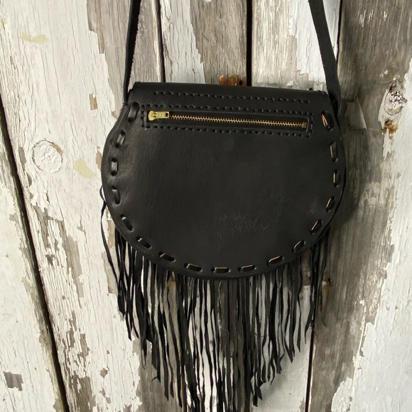 Huipil festival bag fringe artisan textile boho - Picture 6 of 7